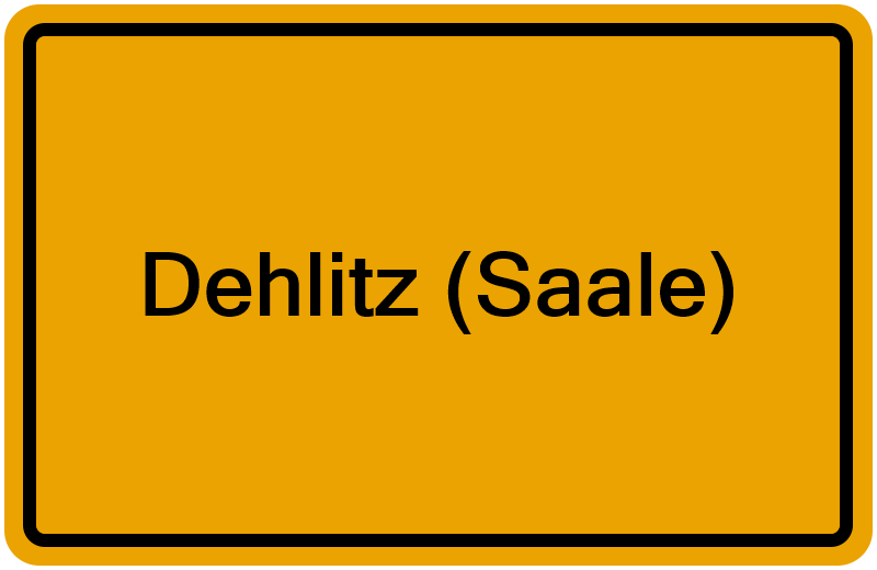 Handelsregisterauszug Dehlitz (Saale)